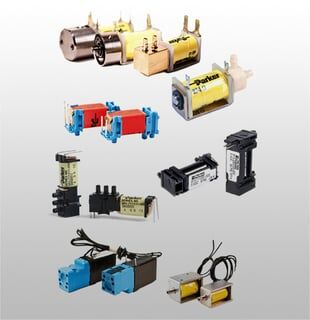 Minyatür Solenoid Oransal Valfler (Parker)